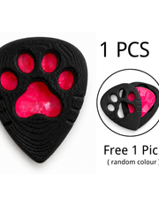 Load image into Gallery viewer, 3D Cat Paw Guitar Pick Holder