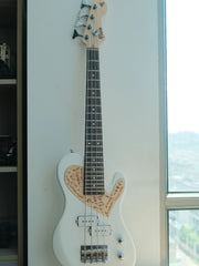 Load image into Gallery viewer, TODO Love Series Mini Bass – 30&quot; Steel-String 4-String Silent Travel Bass for Beginner Girls
