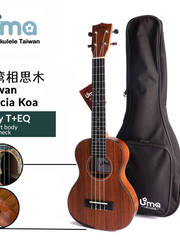Load image into Gallery viewer, Uma Ukulele 26&#39; Tenor Acacia koa Wood UmaBabyT + EQ (EQUALIZER)
