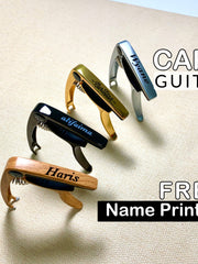 Load image into Gallery viewer, High Quality Metal Guitar Capo + Free Printing name
