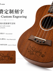 Load image into Gallery viewer, Ukunili 23" Concert Ukulele Mahogany Beginner UNL2330M