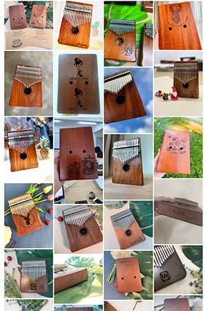 Kalimba Engraved Picture