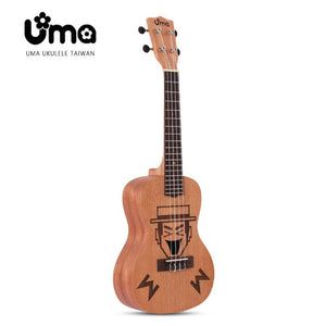 Uma Ukulele 23' Concert Mahogany wood Uma-MaShuShu + EQ (EQUALIZER)