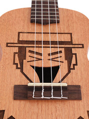 Load image into Gallery viewer, Uma Ukulele 23&#39; Concert Mahogany wood UmaMaShuShu + EQ (EQUALIZER)
