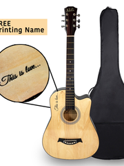 Load image into Gallery viewer, Nili Acoustic Guitar 38 inches Wood
