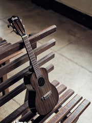 Load image into Gallery viewer, Uma Ukulele 23' Concert Full Solid Mahogany Gloss UMA UK20SCBlack