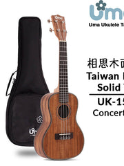 Load image into Gallery viewer, Uma Ukulele 23' Concert Acacia koa Solid Top  UMA UK15SC