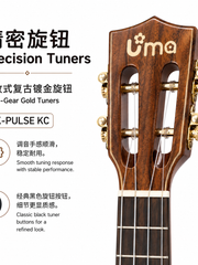 Load image into Gallery viewer, Uma Ukulele 23' Concert Full Solid Taiwan Acacia UMA-PulseKC