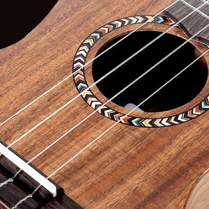 Uma Ukulele 23' Concert Acacia Koa Wood UMA-04C + EQ (EQUALIZER)