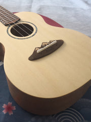 Load image into Gallery viewer, TODO Ukulele 26&#39; Tenor Spruce Solid Top + EQ (EQUALIZER)
