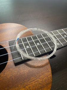 80% Hybrid Fluorocarbon Ukulele Strings | Durable Stable Tuning | Smooth Feel｜21 23 Inch Soprano Concert｜Accessories