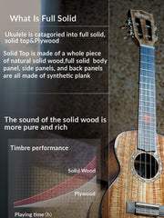 Load image into Gallery viewer, Uma Ukulele 26'Tenor Full Solid Acacia Koa UMA35ST