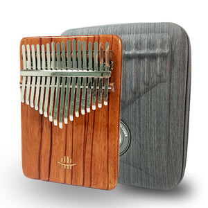 Hluru 17 keys Full Solid Rose Wood Kalimba