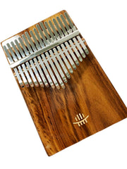 Load image into Gallery viewer, Hluru 17 keys Full Solid Koa Wood Bottom Sound Hole Kalimba
