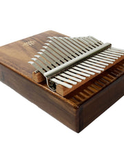 Load image into Gallery viewer, Hluru 17 keys Full Solid Koa Wood Bottom Sound Hole Kalimba
