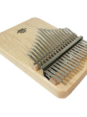 Load image into Gallery viewer, Hluru 17 keys Full Solid Maple Wood Square Kalimba
