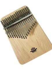 Load image into Gallery viewer, Hluru 17 keys Full Solid Maple Wood Square Kalimba
