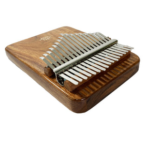 Hluru 17 keys Full Solid Koa Wood Square Kalimba