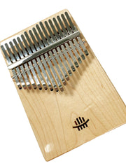Load image into Gallery viewer, Hluru 17 keys Full Solid Maple Wood Bottom Sound Hole Kalimba
