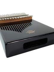 Load image into Gallery viewer, Hluru 17 keys Full Solid Rose Wood Bottom Sound Hole Kalimba
