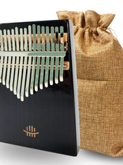 Load image into Gallery viewer, Hluru 17 keys Full Solid Rose Wood Bottom Sound Hole Kalimba
