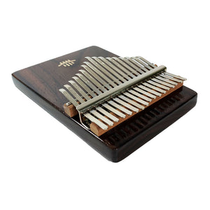 Hluru 17 keys Full Solid Rose Wood Square Kalimba