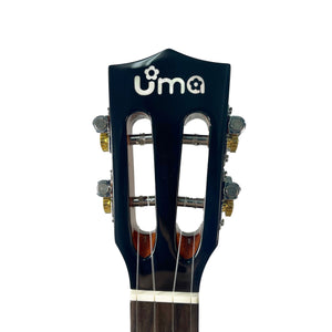 Uma Ukulele 26' Tenor Full Solid Mahogany Gloss UMA UK-20ST-Black