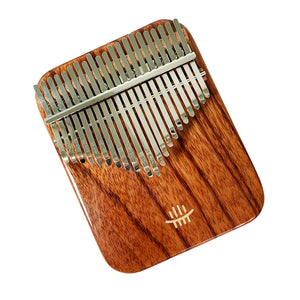 Hluru 21 keys Full Solid Rose Wood Kalimba