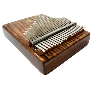 Hluru 21 keys Full Solid Koa Wood Bottom Sound Hole Kalimba