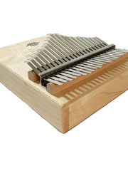 Load image into Gallery viewer, Hluru 21 keys Full Solid Maple Wood Bottom Sound Hole Kalimba
