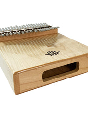 Load image into Gallery viewer, Hluru 21 keys Full Solid Maple Wood Bottom Sound Hole Kalimba
