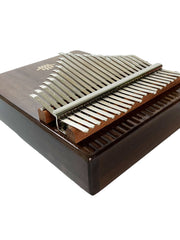 Load image into Gallery viewer, Hluru 21 keys Full Solid Walnut Wood Bottom Sound Hole Kalimba
