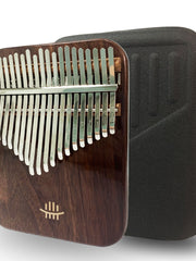 Load image into Gallery viewer, Hluru 21 keys Full Solid Walnut Wood Kalimba

