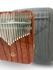 Load image into Gallery viewer, Hluru 21 keys Full Solid Rose Wood Kalimba
