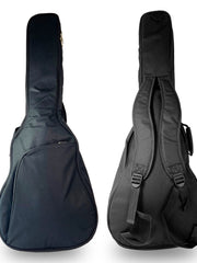 Load image into Gallery viewer, NILI Acoustic travel Guitar 36 inches Solid top Spruce Wood Black Mahogany body 360S
