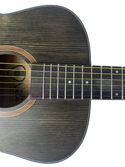 Load image into Gallery viewer, NILI Acoustic travel Guitar 36 inches Solid top Spruce Wood Black Mahogany body 360S
