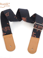 Load image into Gallery viewer, Ukulele Strap Linen Art Pattern AUS-81
