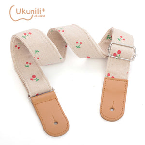 Ukulele Strap Linen Art Pattern AUS-81