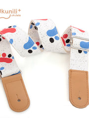 Load image into Gallery viewer, Ukulele Strap Linen Art Pattern AUS-81
