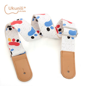 Ukulele Strap Linen Art Pattern AUS-81