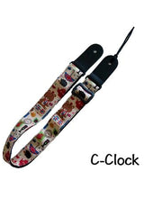 Load image into Gallery viewer, Ukulele Strap Linen Art Pattern AUS-81
