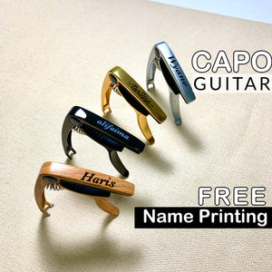 High Quality Metal Guitar Capo + Free Printing name