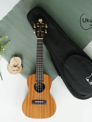 Load image into Gallery viewer, Adela Ukulele 23&#39; Concert Classical head Mahogany - Ukunili Ukulele
