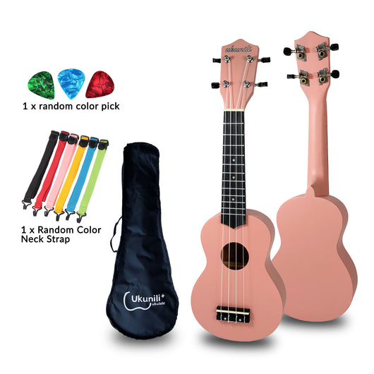 Ukunili Ukulele Soprano 21' Pink (Matte)