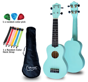 Ukunili Ukulele Soprano 21' Tiffany Blue (Matte)