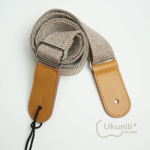 Ukulele Strap Linen Pattern