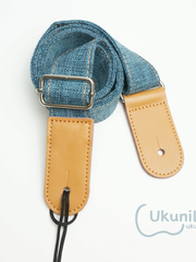 Load image into Gallery viewer, Ukulele Strap Linen Pattern
