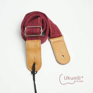 Ukulele Strap Linen Pattern