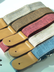 Load image into Gallery viewer, Ukulele Strap Linen Pattern
