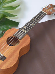 Load image into Gallery viewer, Adela Ukulele 21&#39; Soprano Mahogany Solid Top
